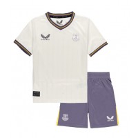 Camiseta Everton Tercera Equipación Replica 2024-25 para niños mangas cortas (+ Pantalones cortos)